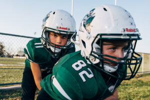 Kingswood Jr Knights Football, Kingswood Regional Highschool, Wolfeboro, NH. Youth football photographer, Leatherhead Sports Media.