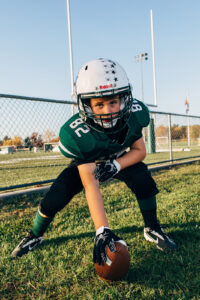 Kingswood Jr Knights Football, Kingswood Regional Highschool, Wolfeboro, NH. Youth football photographer, Leatherhead Sports Media.