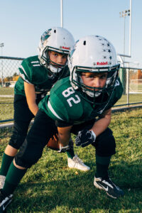 Kingswood Jr Knights Football, Kingswood Regional Highschool, Wolfeboro, NH. Youth football photographer, Leatherhead Sports Media.