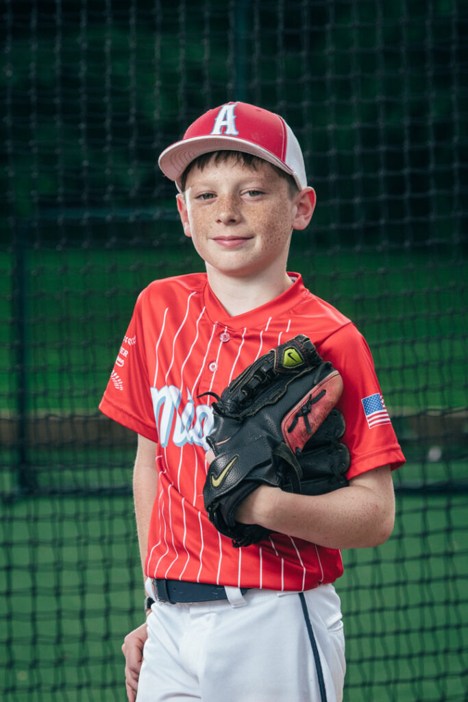 Babe Ruth little league player photos by Leatherhead Sports Media! Andover Marlins 2024.