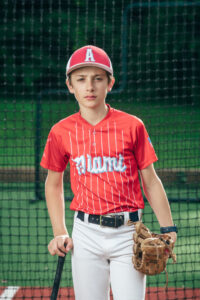 Babe Ruth little league player photos by Leatherhead Sports Media! Andover Marlins 2024.