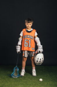 Abenaki Youth Lacrosse, Wolfeboro, NH. New Hampshire team and player sports photography by Leatherhead Sports Media. LAX