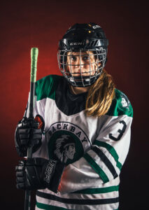 Back Bay Youth Hockey, girls. Youth league team and player photography by Leatherhead Sports Media.